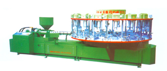 自動轉盤式塑膠鞋類注射成型機