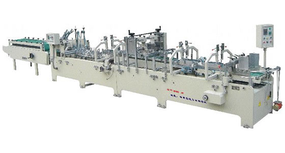 帶預折、勾底全自動高速糊盒機