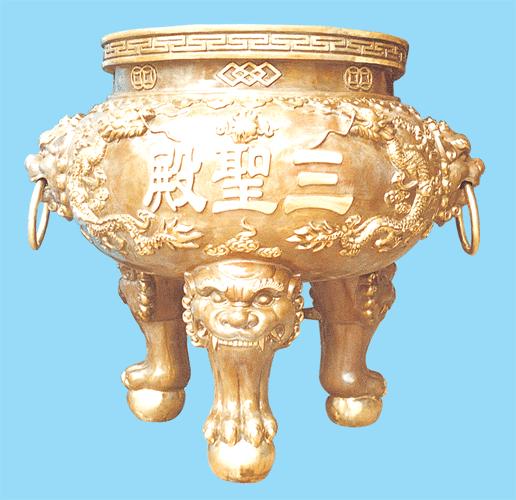 銅鑄香爐