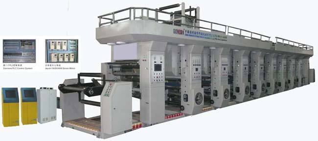 GWASY600-1200型卷筒紙塑電腦高速凹版印刷機