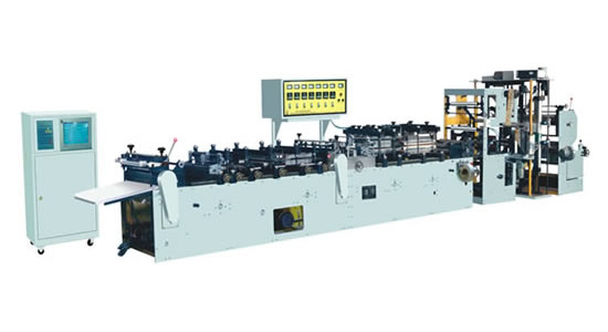 微機控制高速三邊封、中封、站立袋制袋機