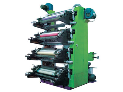 直立四色膠（柔）版印刷機