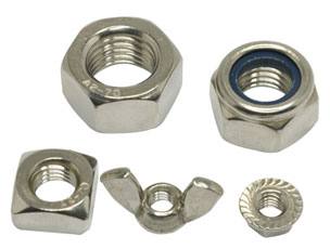 外六角螺母 直徑: 3mm~45mm,1/8″~1-3/4″