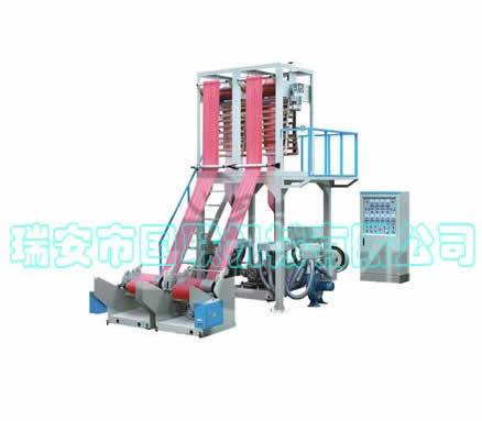 國聯機械SJ65-FM600 SJ70-FM700 SJ75-FM800雙機頭吹膜機組