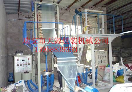 方便袋吹膜機.購物袋吹膜機.背心袋吹膜機