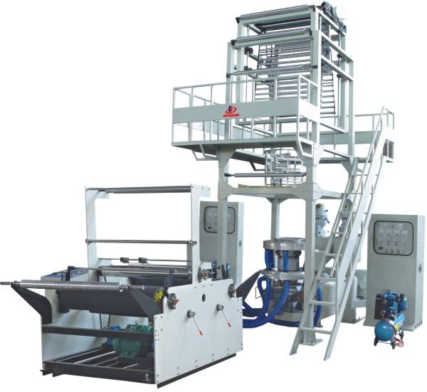 2SJ-G 系列兩層共擠旋轉機頭吹膜機組