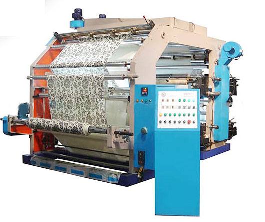 四色無紡布中高速柔性印刷機