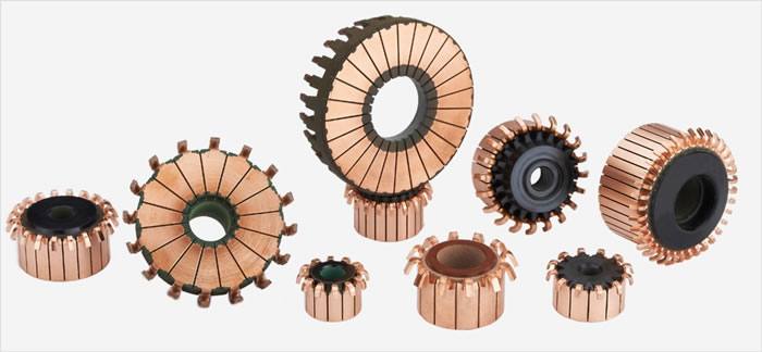 摩托車和電動車換向器