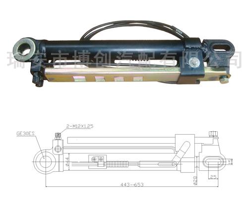 駕駛室翻轉油缸  解放148T駕駛室翻轉油缸   解放148T翻轉油缸  