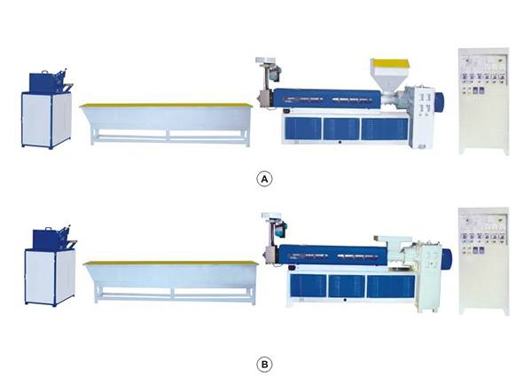 SJ-90/115/125/150型單機塑料再生造粒機