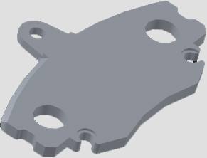 LDB17剎車片鋼背