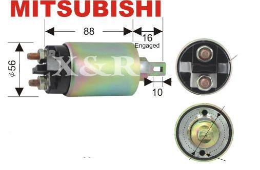 66-8338 車用起動機電磁開關 起動機配件 汽車開關 12V