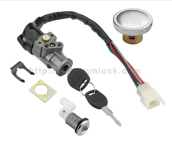 GM-006 泰本田P檔(七線)套鎖 摩托車鎖具