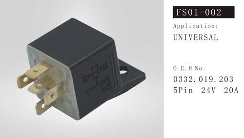 FS01-002 汽車?yán)^電器