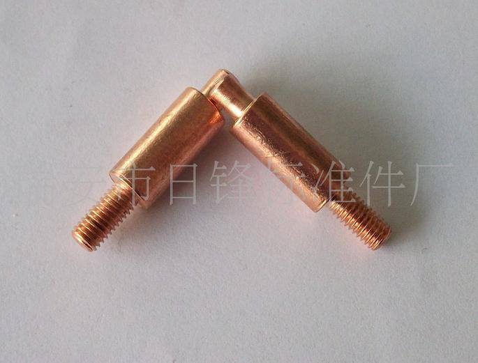 非標銅件 兩頭外螺紋銅接頭 六角銅接頭