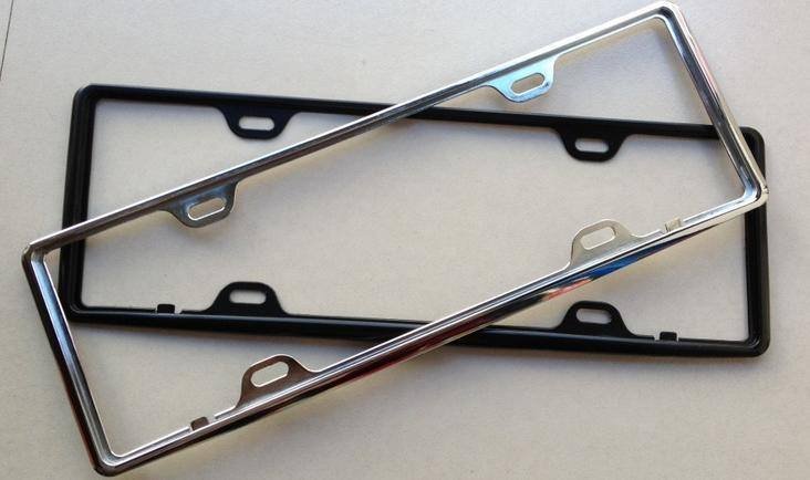 新交規車牌架 國標鋅合金車牌架 牌照架 車管所專用牌照框 車牌框