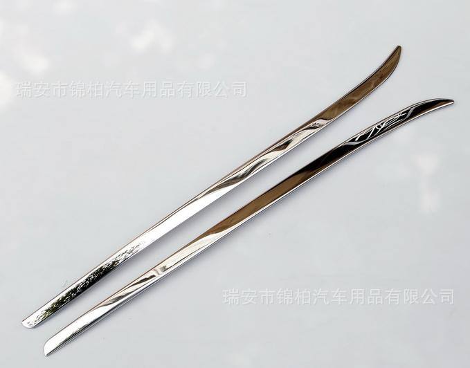 眾泰T600 前擋風玻璃飾條 前擋飾條 前窗側飾條 專用前車窗飾條