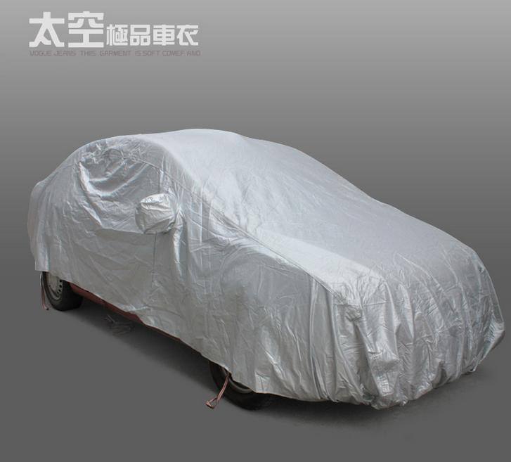 太空棉材質車衣大中小兩三廂大小型號車衣遮陽罩