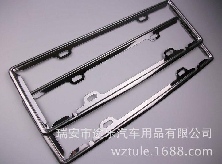 鏡面效果牌照框 質保七年