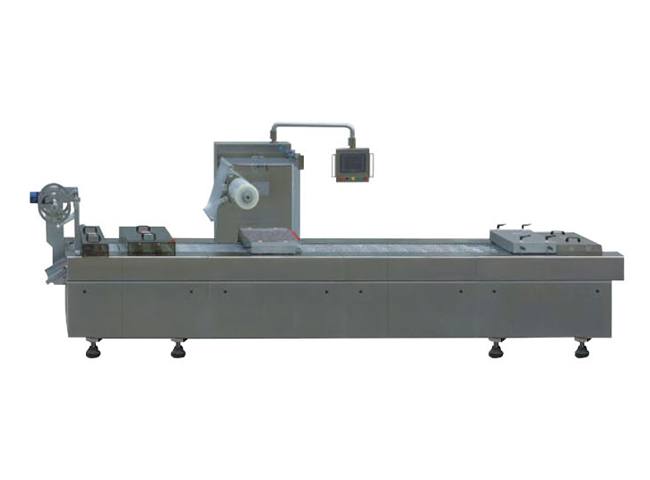 DLW-420全自動(dòng)拉伸膜真空包裝機(jī)