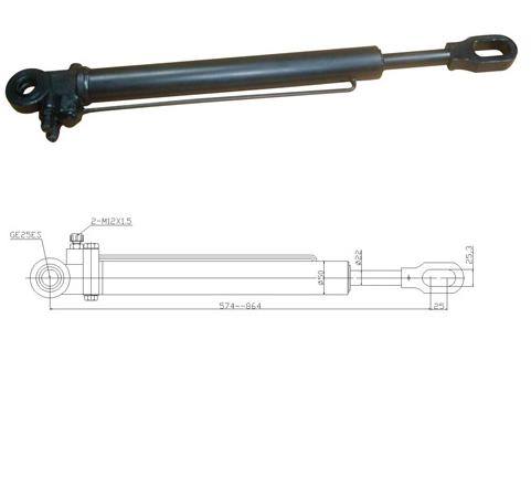 金王子 駕駛室翻轉油缸