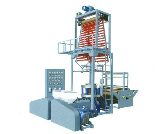 SJ-45×2（40×2）雙層共擠旋轉模頭吹膜機組