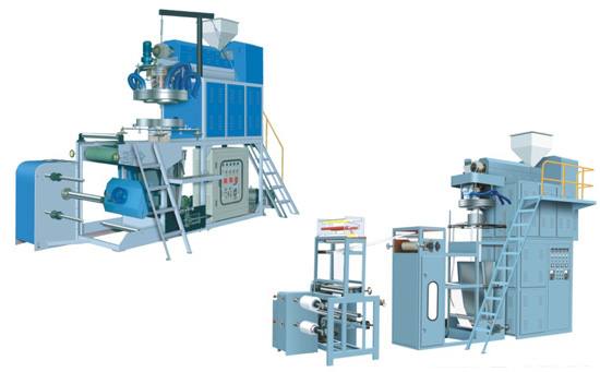 SJ-55（40、60、70）聚丙烯旋轉模頭吹膜機