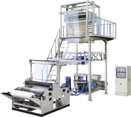 SJ-B50、55、65、65-1系列升降旋轉(zhuǎn)機(jī)頭吹膜機(jī)（PE熱收縮膜吹膜機(jī)）