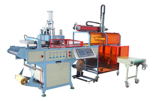 全自動塑料正氣壓熱成型機