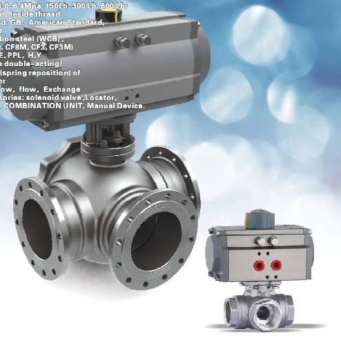 氣動(dòng)三通球閥