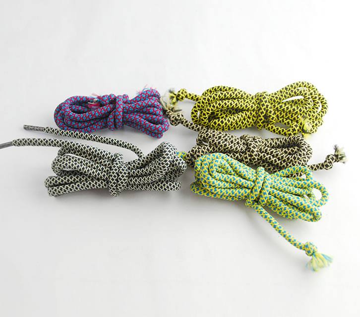 廠家直銷多色蛇皮帶 新潮時尚百搭款多色圓形鞋帶批發有黑白原色