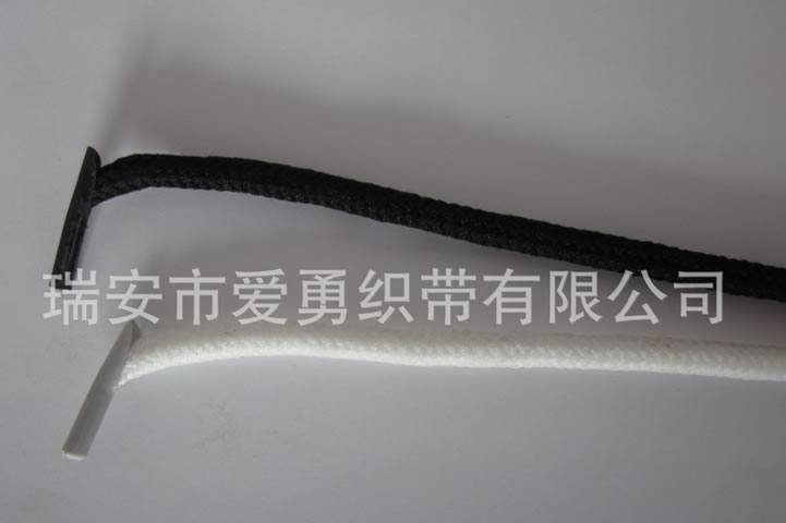 黑白圓形 鞋帶 禮品帶 廠家