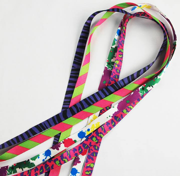 2014時尚運動休閑板鞋彩色寬扁形鞋帶印花圖案帶子批發(fā)廠家