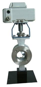 V73577電子式電動V型調節球閥