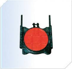 鑄鐵鑲銅圓閘門