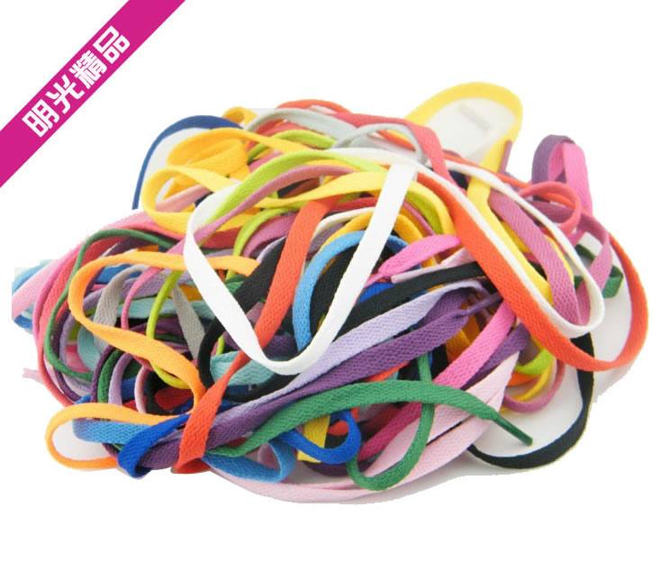 批發鞋帶 按色號定做鞋帶 七彩滌綸鞋帶 休閑鞋帶 運動鞋帶