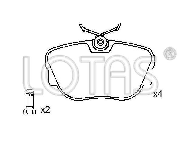剎車片001 420 81 20