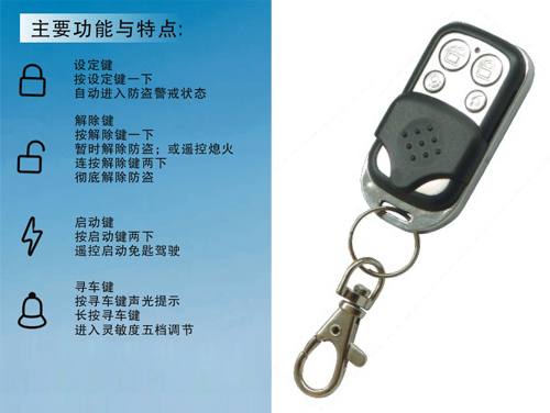 CQ-C01摩托車電動車遙控器