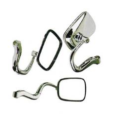 通用方臺子彎桿摩托車后視鏡