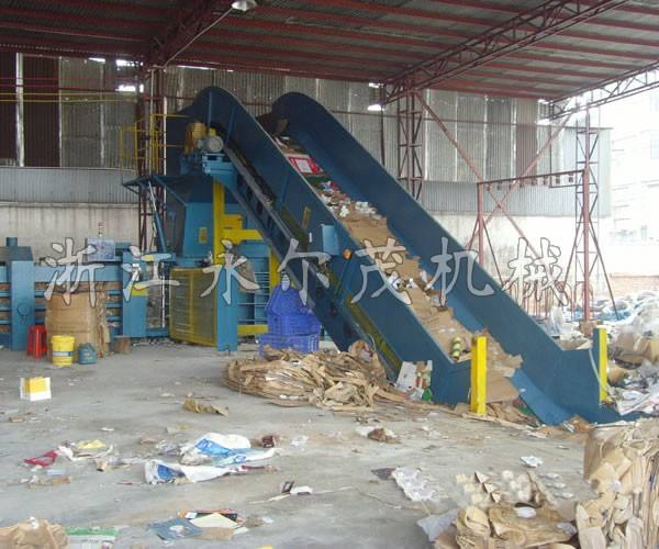 YEM-WX180型全自動廢紙打包機