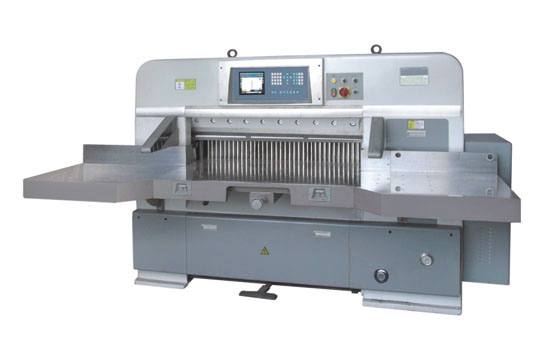 QZYW115OCT程控雙液壓自動切紙機