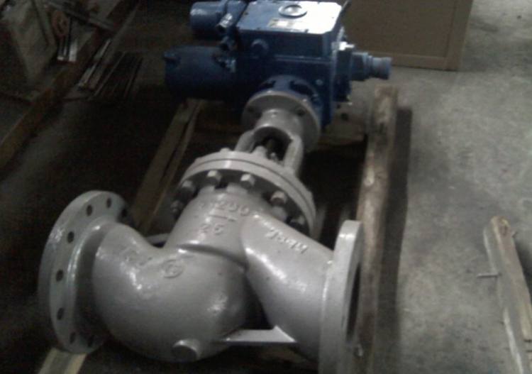 DN150電動截止閥水環保