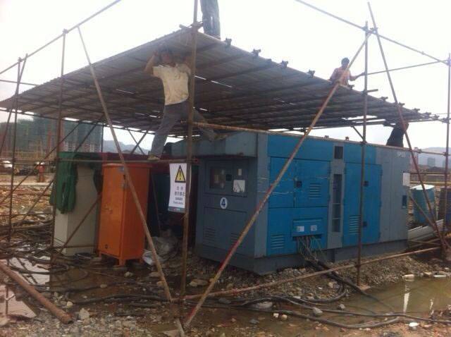 發(fā)電機(jī)出租現(xiàn)場