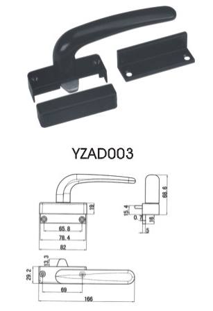 YZAD003單點平開執手