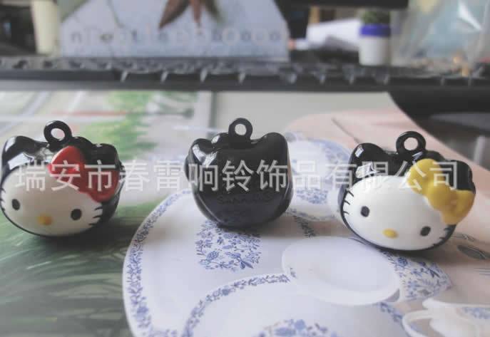 春雷公仔（卡通）系列造型鈴鐺-hello kitty