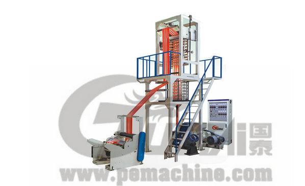 SJ-45*2/50*2/55*2雙色彩條吹膜機