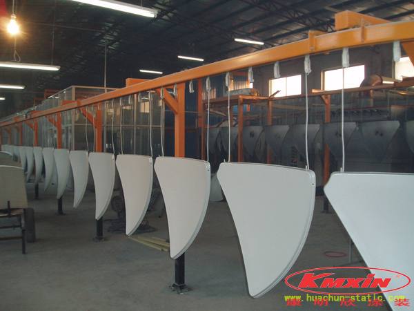 信號(hào)器外殼噴塑涂裝生產(chǎn)線 