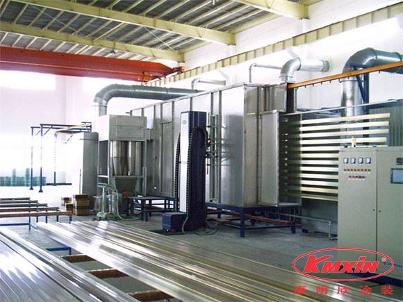 鋁型材噴塑涂裝生產線 