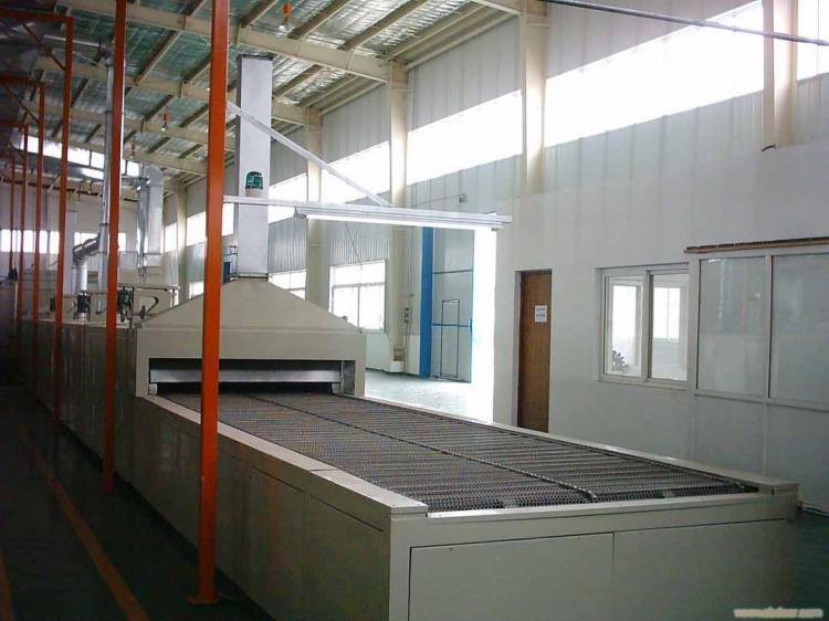 平面不銹鋼鋼網(wǎng)帶烘干線