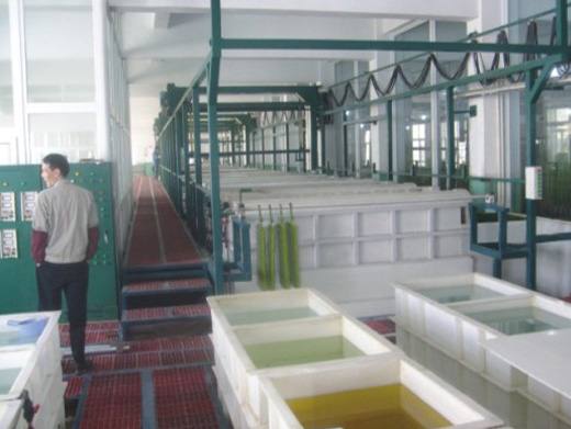 全自動、半自動、手動鋁氧化流水線